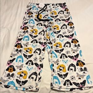 Amanda Blu Pajamas Bottom’s with Dog Print - Multicolor